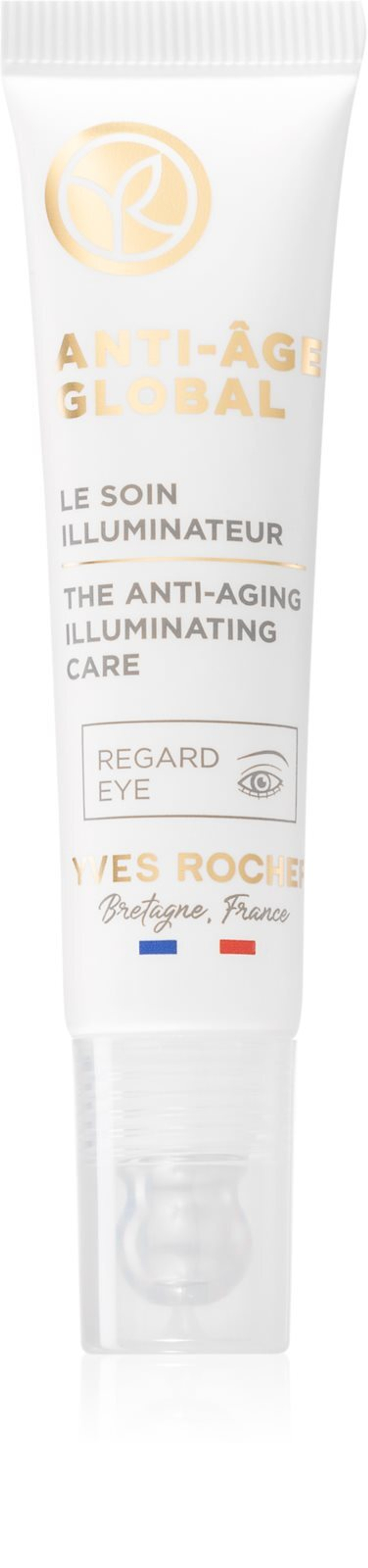 Yves Rocher Anti-Age Global - осветляющий уход за областью вокруг глаз /   15  ml  / GTIN 3660005399591