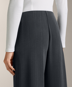 OYSHO Полосатые брюки с модалом, асфальтовый