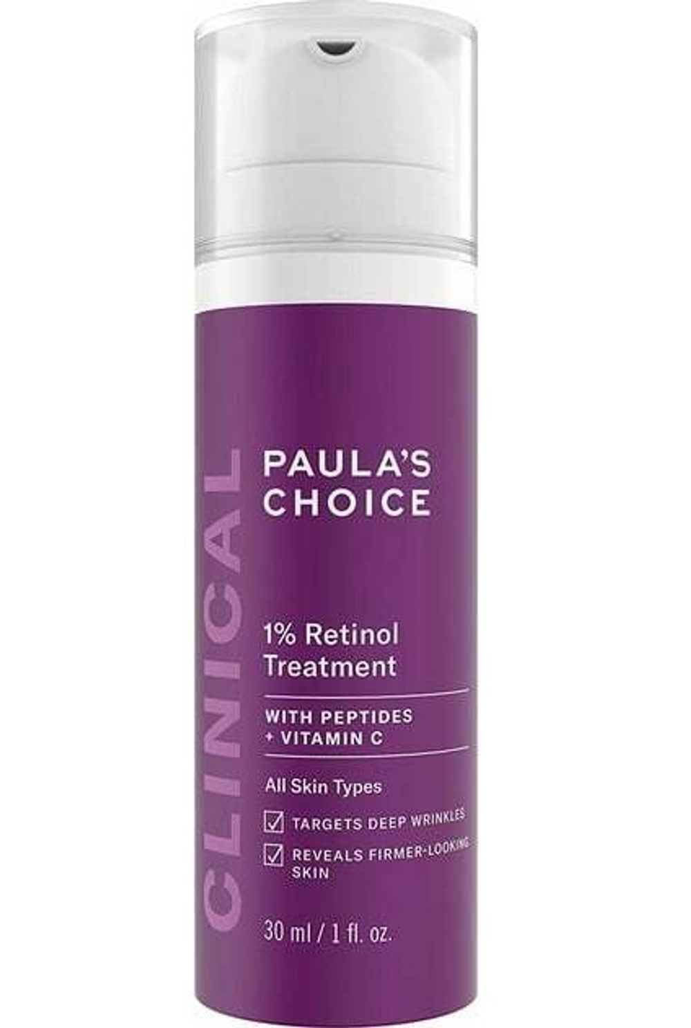Paula's Choice Clinical 1% Retinol Treatment 30ml Антивозрастная сыворотка с 1% ретинола