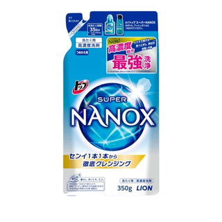 Гель для стирки Lion Япония TOP Super NANOX, концентрат, 350 мл