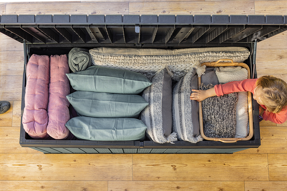 Пластиковый сундук Keter Darwin 662 л graphite