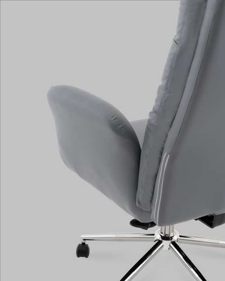 Кресло руководителя TopChairs Solid серый