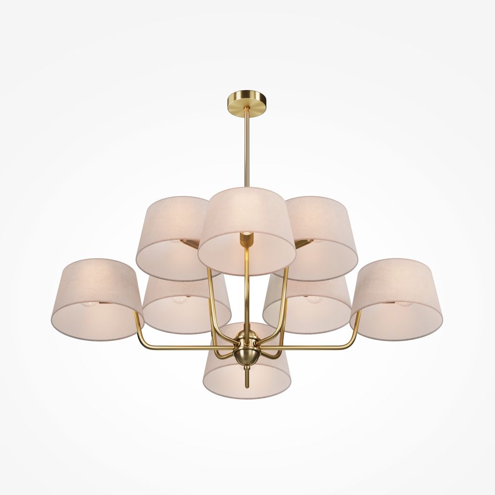 Люстра на штанге Maytoni   MOD360PL-08BS