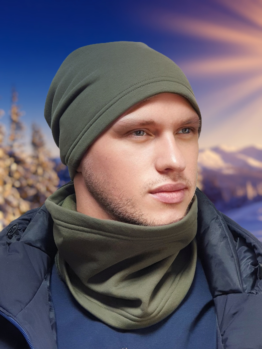 Бафф МИШЕЛЬ хлопковый утепленный