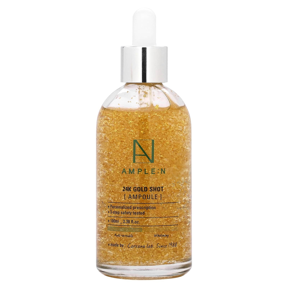 AMPLE:N, 24K Gold Shot, ампула, 100 мл (3,38 жидк. унц.)