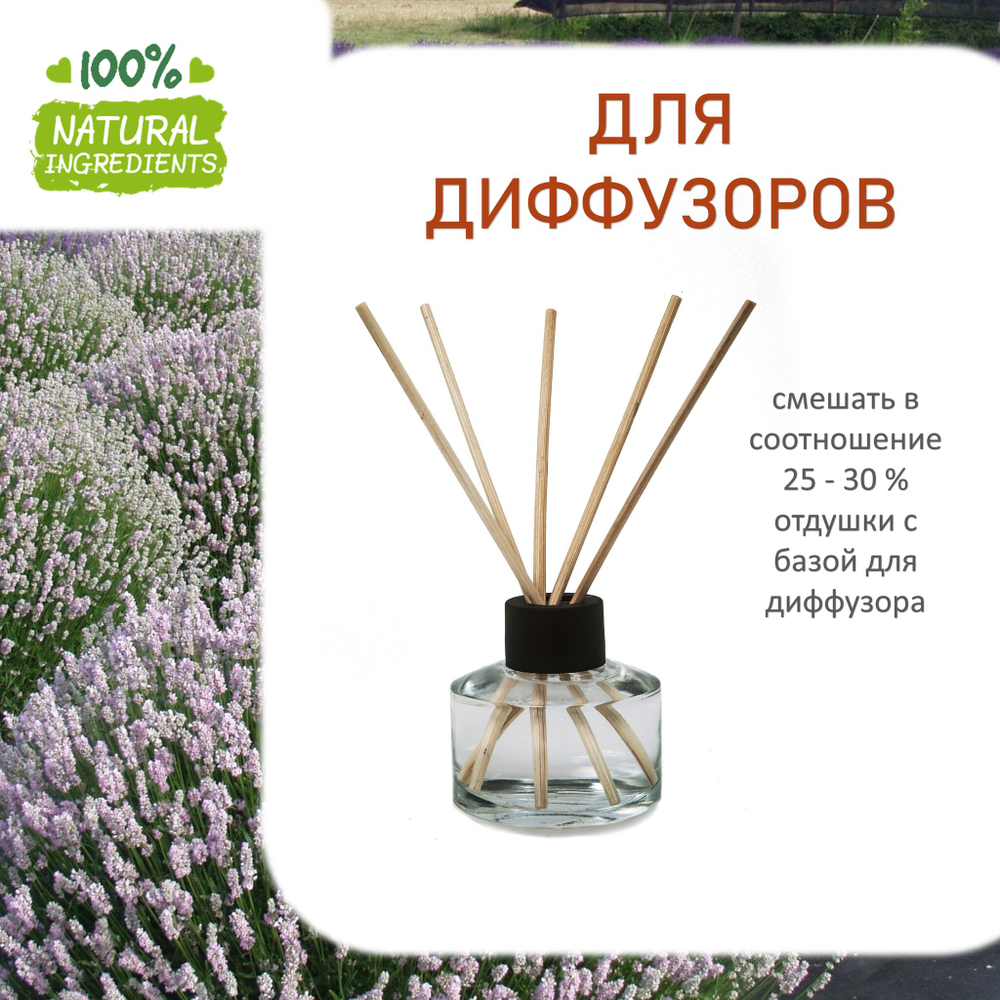 Лаванда и Тимьян, отдушка для свечей и мыла