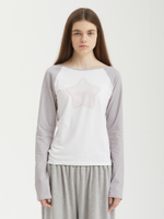 Женский Лонгслив Stripe Raglan