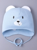 Шапка для детей с ушками на осень