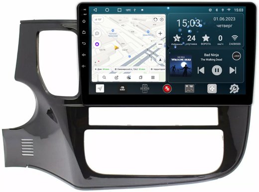 Магнитола Mitsubishi Outlander 3 2012-2022 - Redpower 156 Android 10, ТОП процессор, 6Гб+128Гб, CarPlay, 4G SIM-слот