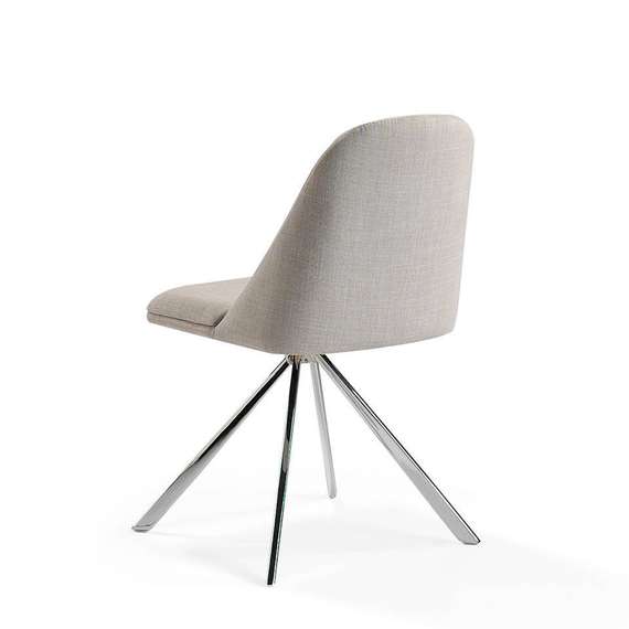 Крутящийся стул Espacio Malva, серый