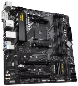 Материнская плата Gigabyte B550M DS3H (Socket AM4, AMD B550, 4xDDR4, PCI-E 4.0, 4xUSB 3.2 Gen1, DVI, HDMI, mATX)