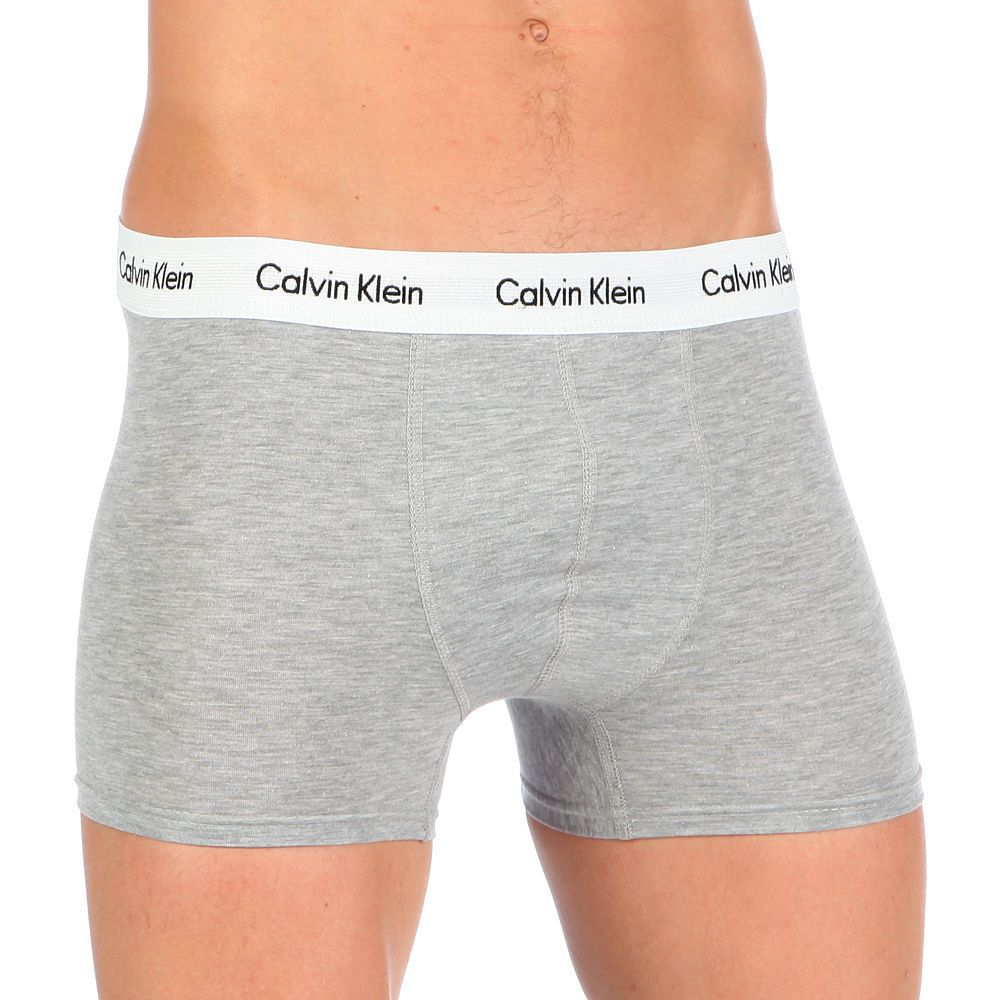 Набор мужских трусов боксеров (черные ,серые, белые) 3шт, Calvin Klein Classic set