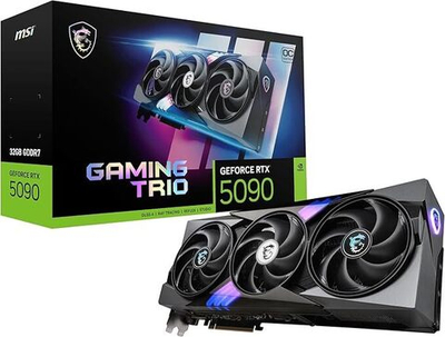 Видеокарта MSI GeForce RTX 5090 Gaming Trio OC 32GB GDDR7