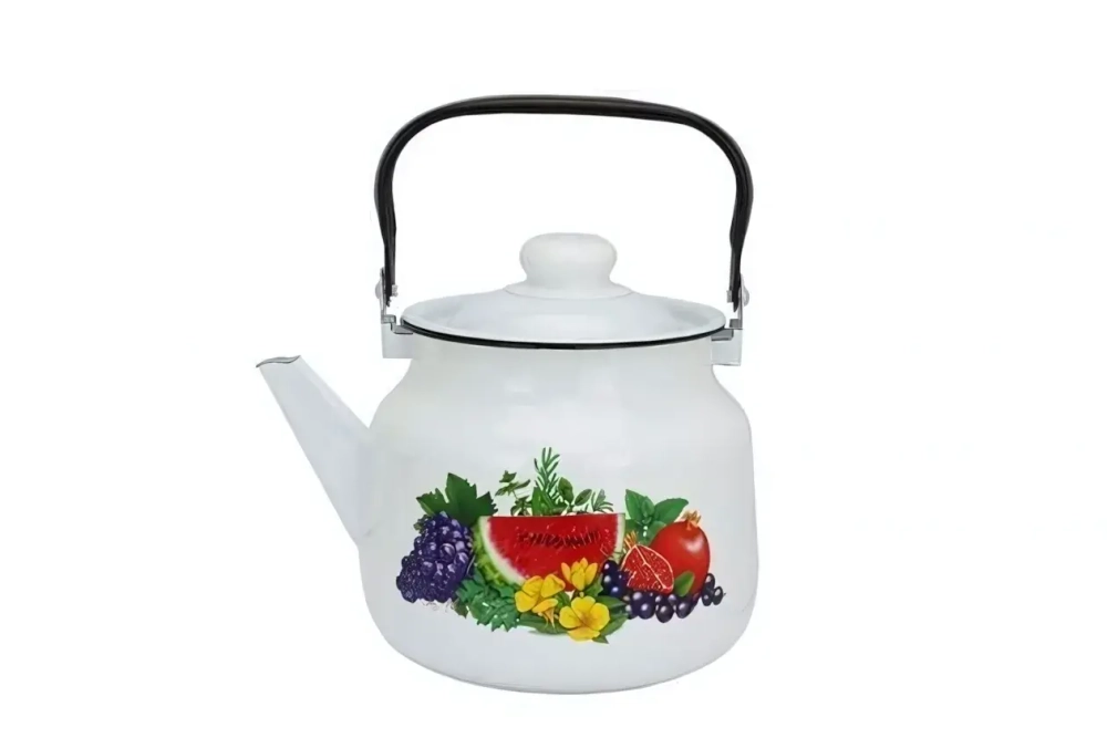 Чайник эмалированный 3,5л «Свежесть» 01-2713/4