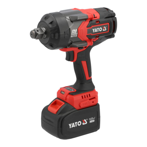 Бесщёточный ударный гайковёрт YATO 18В 2400 Нм, YT-828073