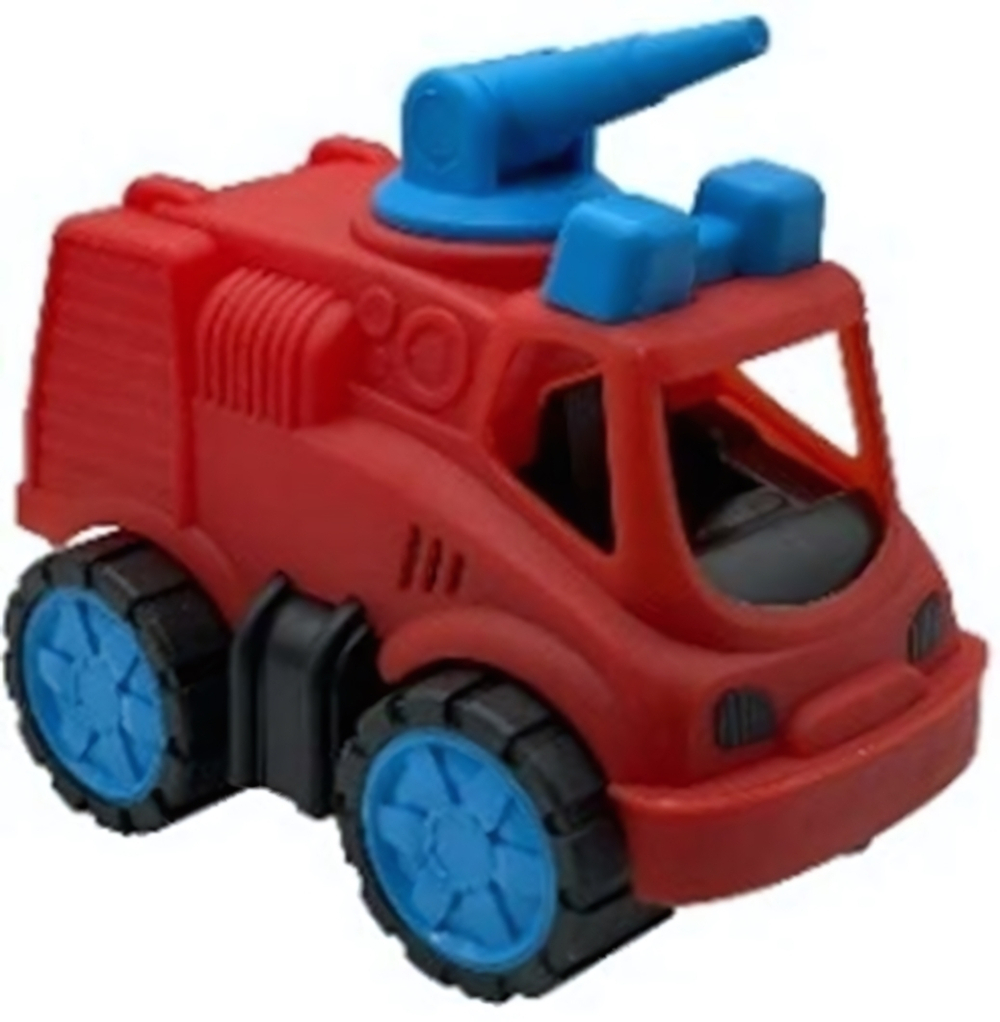 Пластмассовая игрушечная машина Пожарный маленкий (19*10*11см), РР 2023-034