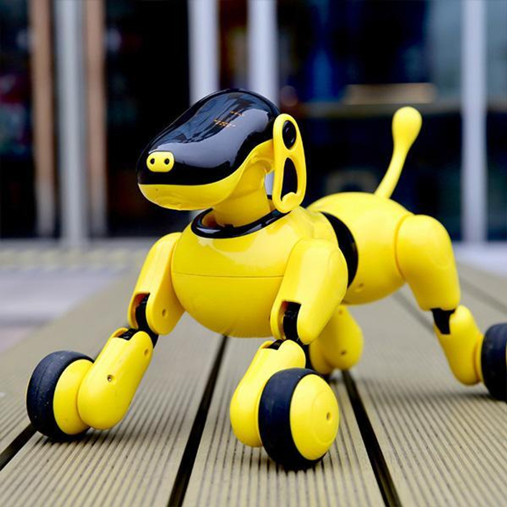 Робот собака Puppy APP Дружок (русифицированная) - RT18024 желтый