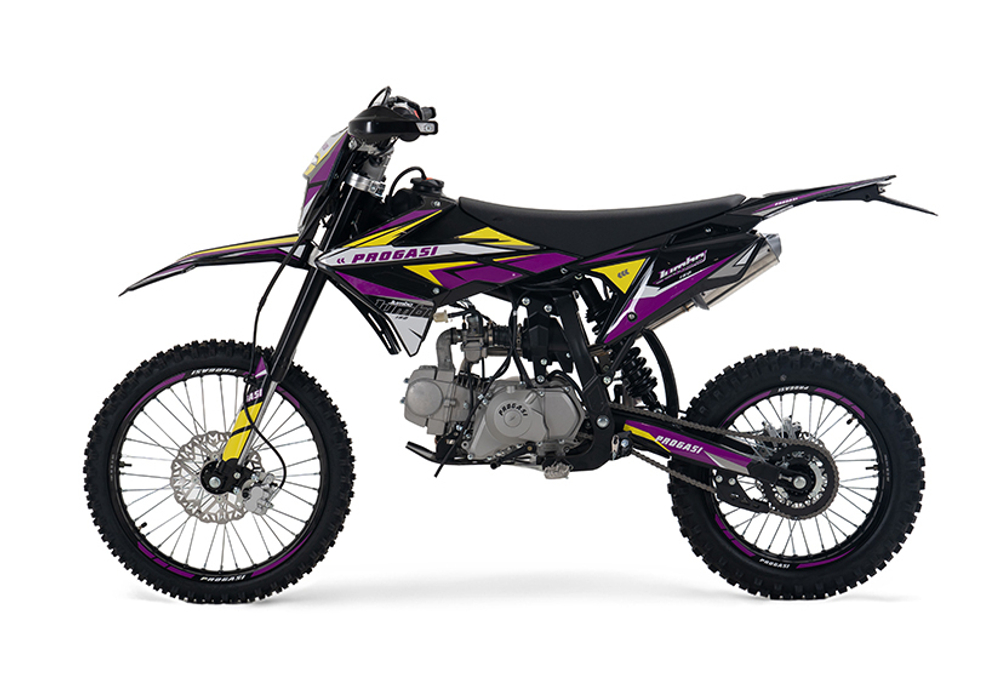 Питбайк PROGASI Jumbo 150 Purple Yellow