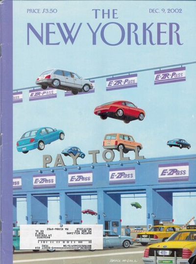 Журнал The New Yorker 09-12-2002, поврежденный