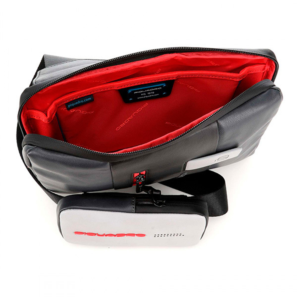 Сумка через плечо со съемным чехлом Piquadro Urban CA4974UB00/GRN