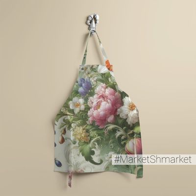 Фартук с принтом 