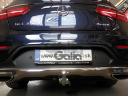 Оцинкованный фаркоп на Mercedes GLC-Class x253 2015-2022 (без электрики), Galia M145C