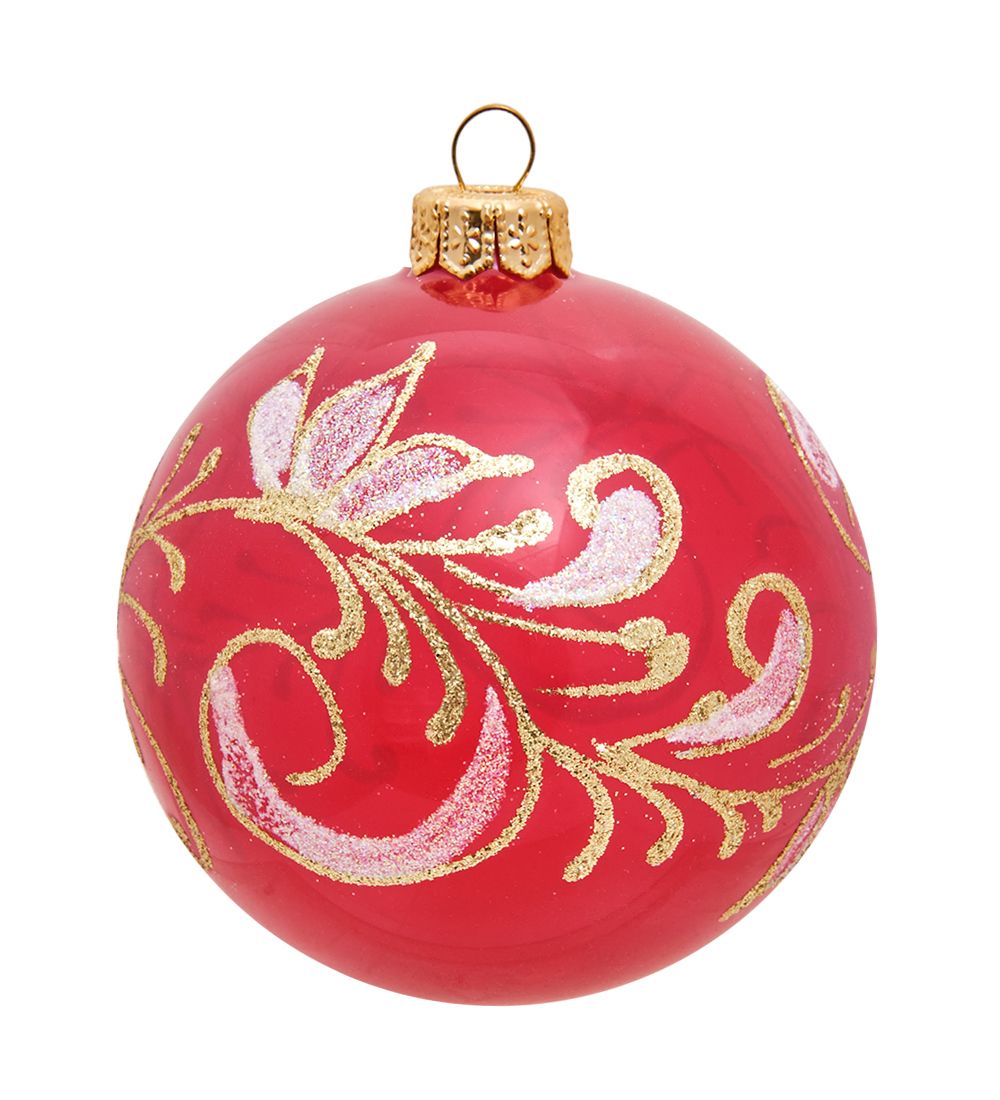 Элита НФШ-1217 Набор ел.украшений Шар 2шт «Букет новогодний» 85 мм