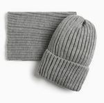 Комплект для девочки (шапка, снуд), цвет серый, р. 50/ 9912817 Текстильторг