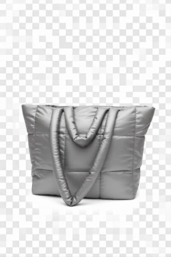 Сумка женская через плечо текстильная серебро QOZA