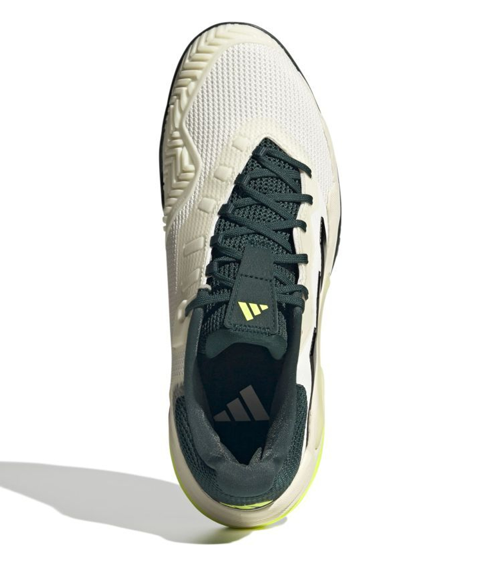 Теннисные кроссовки Adidas Barricade 13 M Clay - off white/core black/powder teal