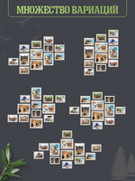 Набор фоторамок 30х21 (А4), 4шт, Белый лак