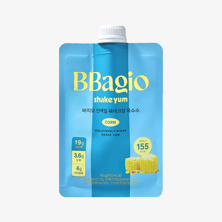 BBAGIO Протеиновый шейк со вкусом кукурузы Corn Shake Yum (1 шт * 45 г)
