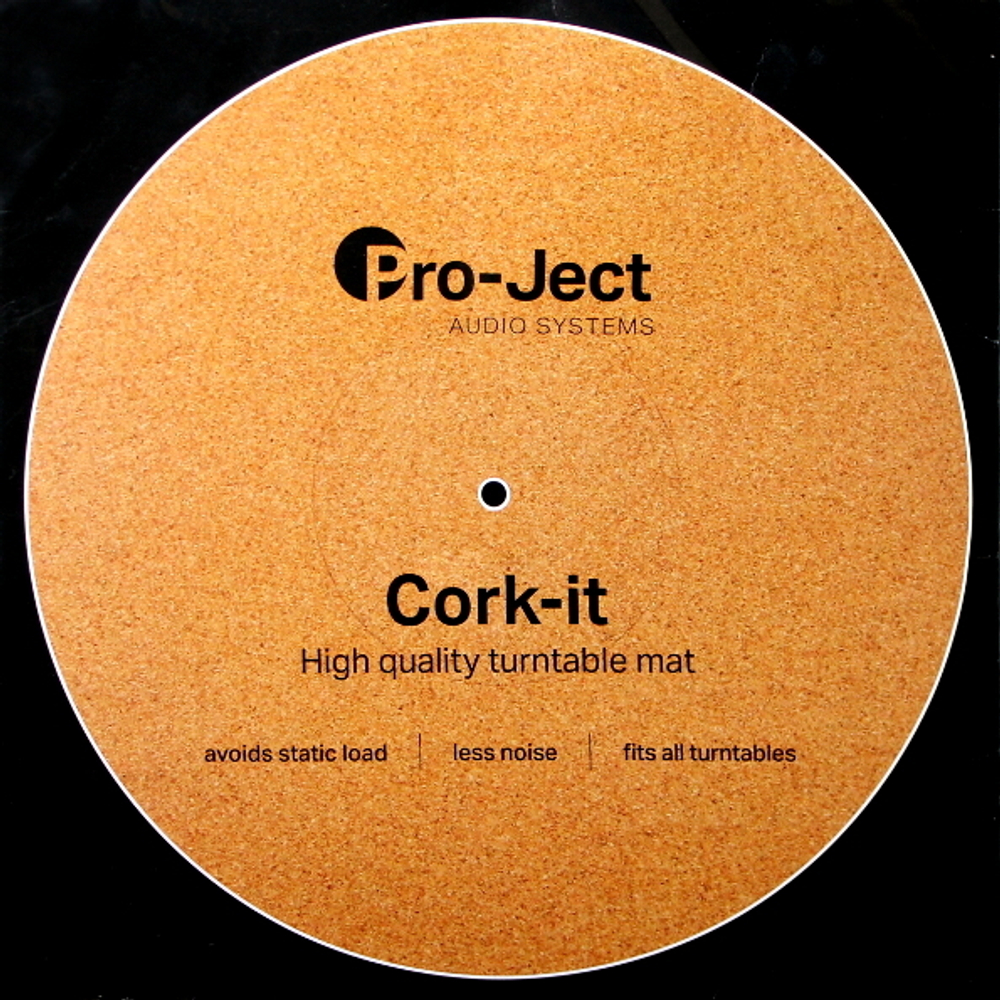 Слипмат Для Проигрывателя Виниловых Пластинок (Pro-Ject Cork It)