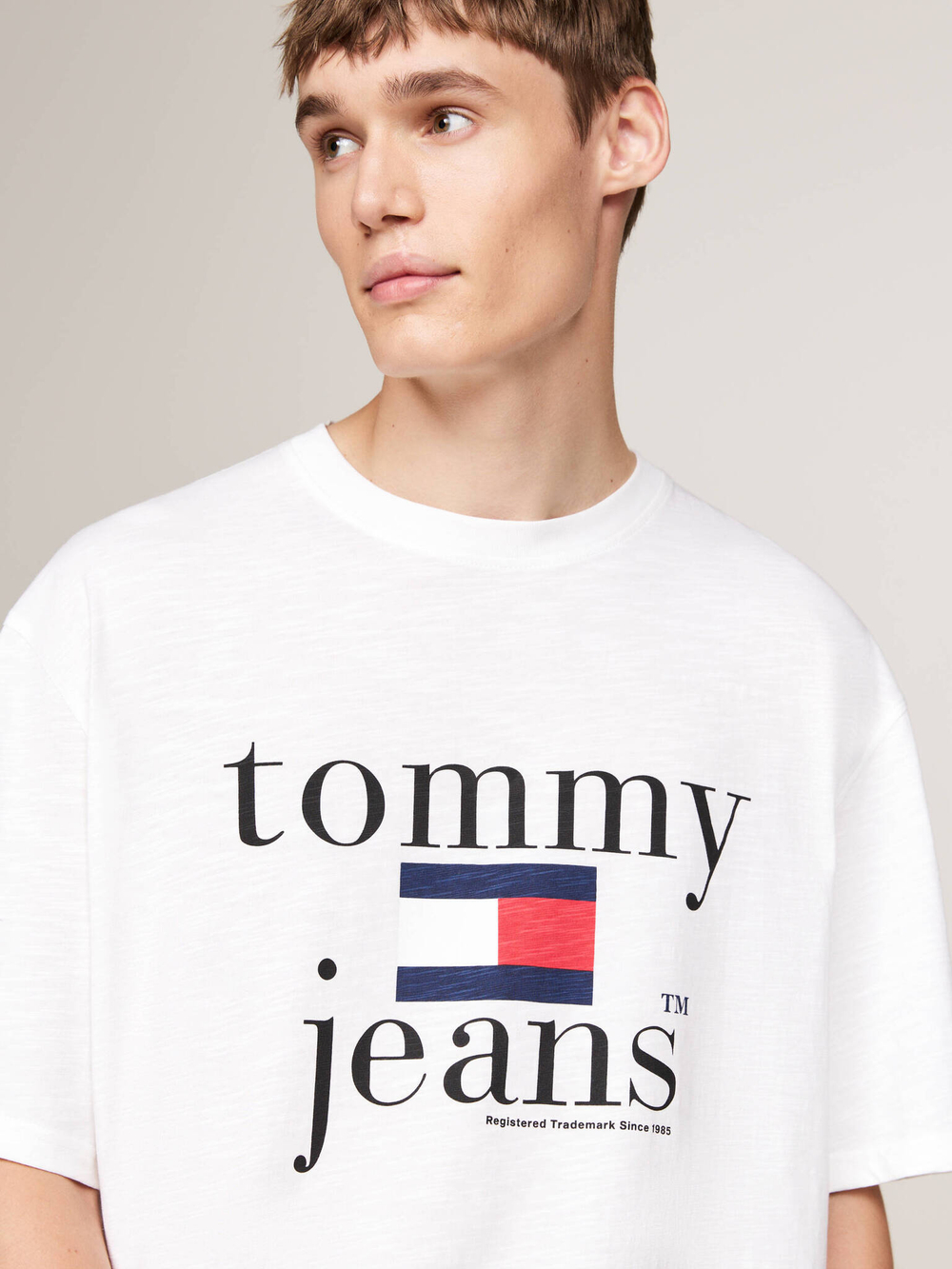 Футболка Tommy Jeans - белый(DM0DM20080)