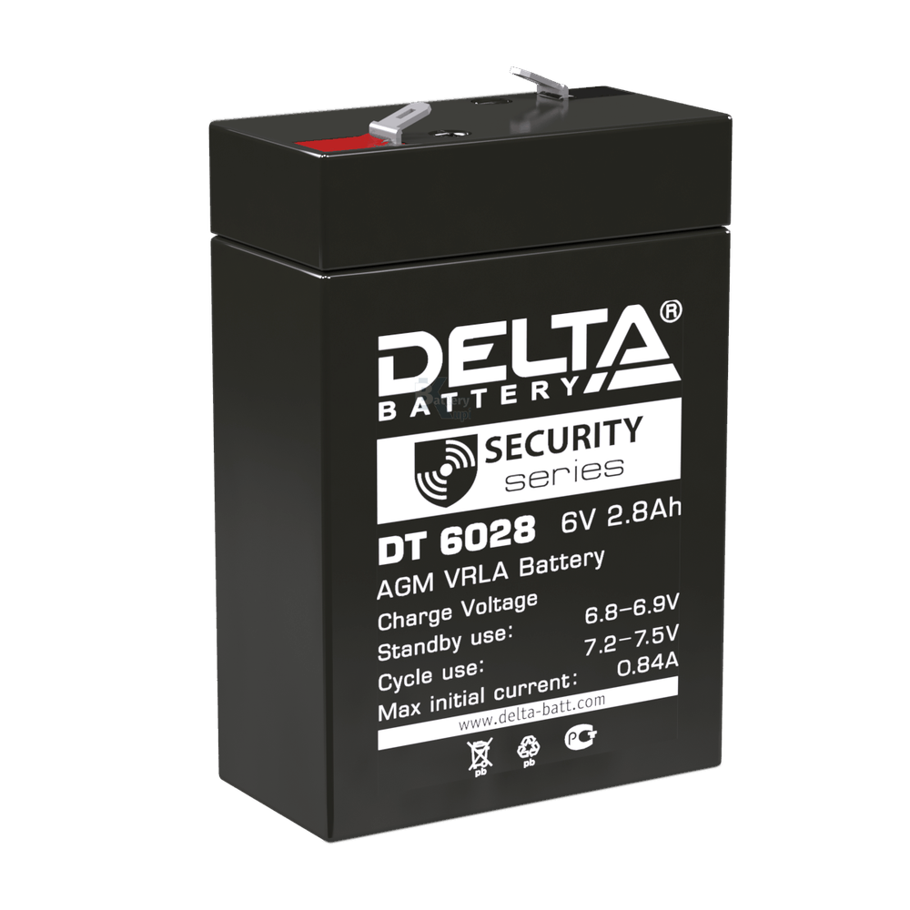 Аккумулятор Delta DT 6028 (AGM)