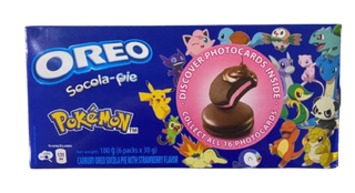 Печенье Oreo Chocolate Pie Pokémon Version Strawberry