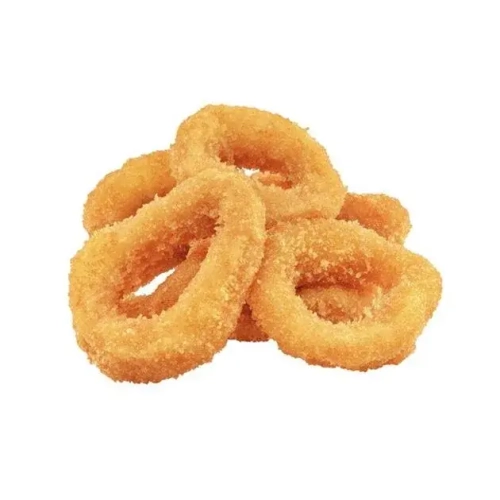 Кольца кальмара командорского в панировке обжаренные 1/5