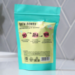 Набор из 6 бомбочек для ванны «Твоё SPAсение» с ароматом бабл-гам