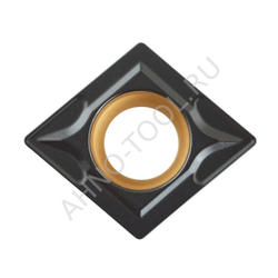 Пластина твердосплавная ISO CCMT09T304-KMA ACK10E AHNO по чугуну, чистовая