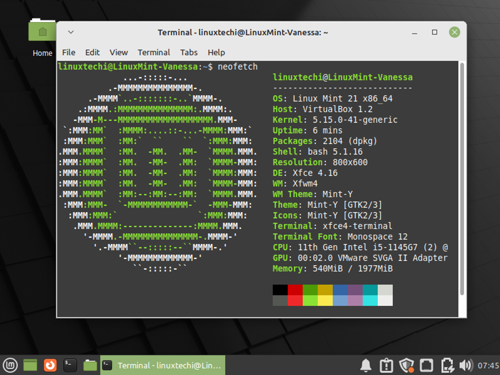 Linux Mint 21