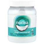 Nutiva, органическое кокосовое масло, первого отжима, 1,6 л (54 жидк. унции)
