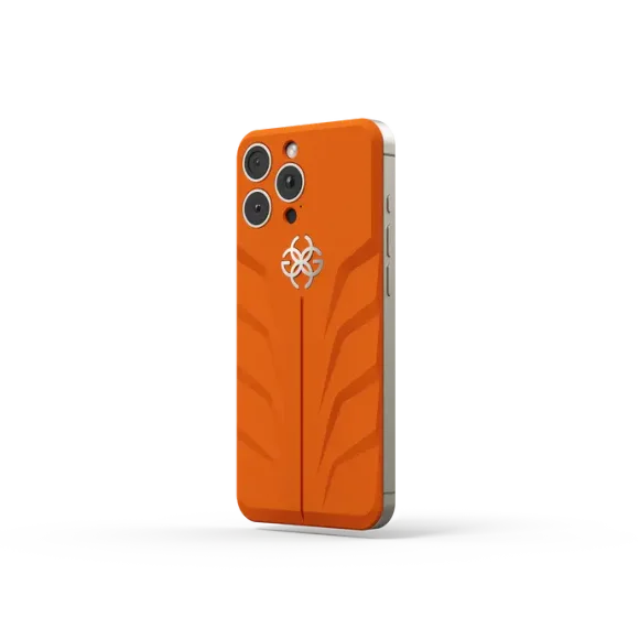 Чехол для iPhone на магните - RSR16 - SUNSET ORANGE