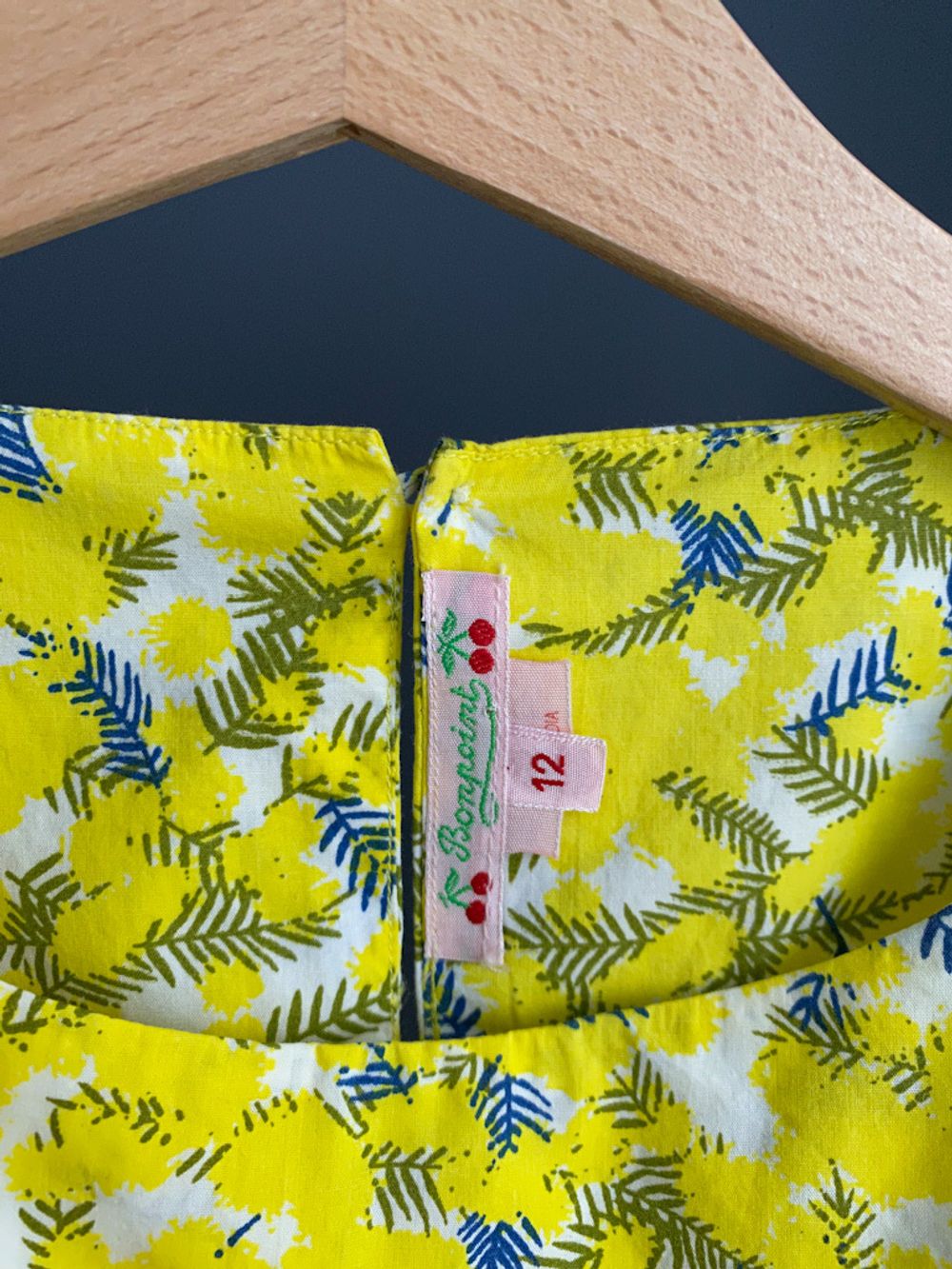 Новое хлопковое платье Bonpoint, 152