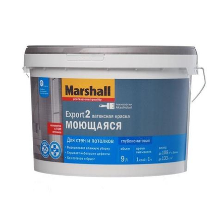 Marshall Export 2/Маршал Экспорт 2 глубокоматовая краска интерьерная