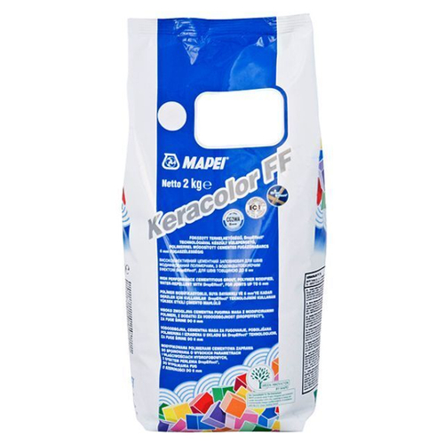 MAPEI Шовный заполнитель - затирка KERACOLOR FF 100 / КЕРАКОЛОР (белый), мешок 2 кг