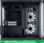 Корпус 1stPlayer UV5 без БП Black (UV5-BK-2FC7R-1FC7)