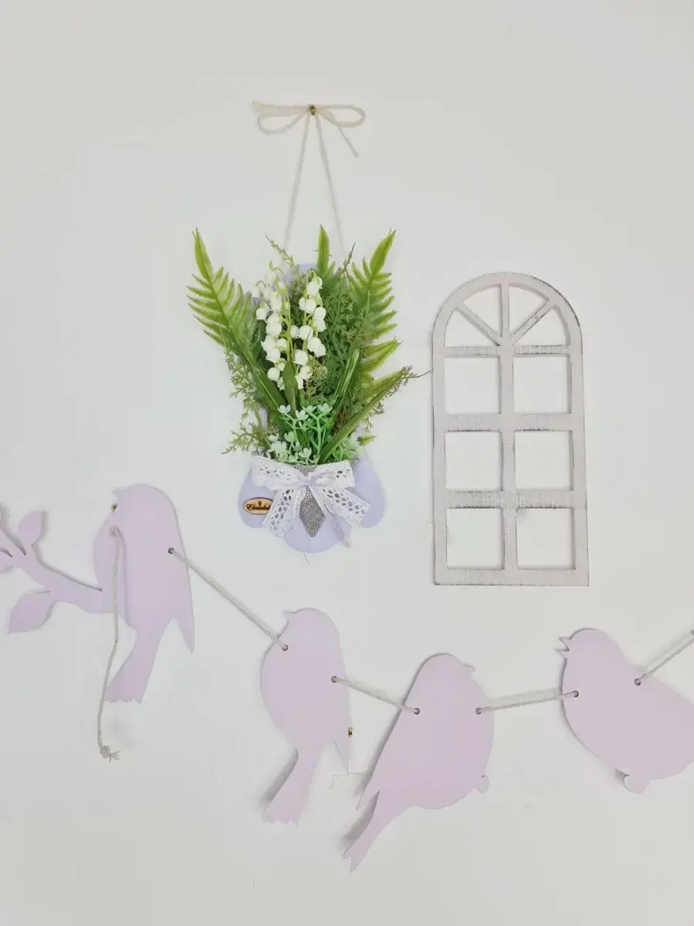 Настенный декор "Птички"