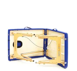 Массажный стол, деревянный, 2-х секционный MET Comfort W2