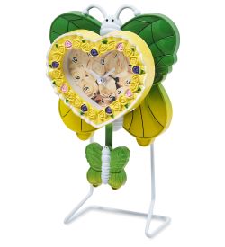 CL-55/2 Часы «Бабочка» желтый