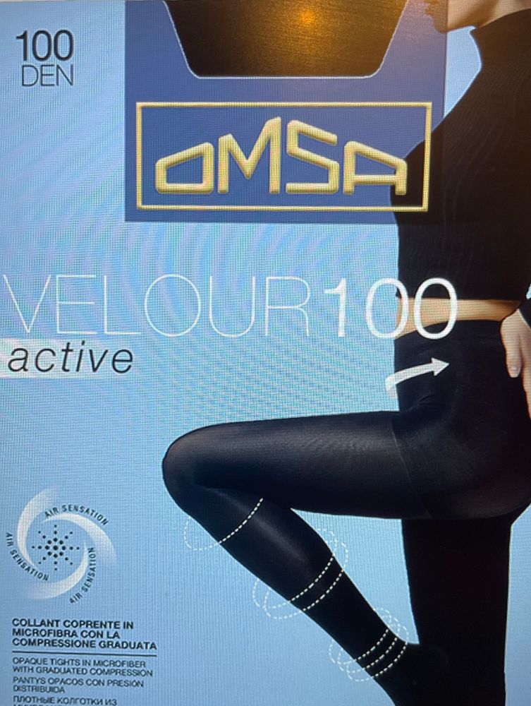 Omsa Velour Active 100